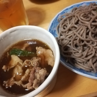 豚ネギつけそ蕎麦